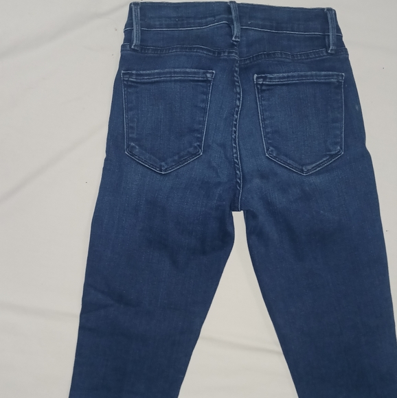 Frame Le Skinny de Jeanne Crop Denim - Picture 11 of 11